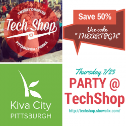 TechShop Party Coupon