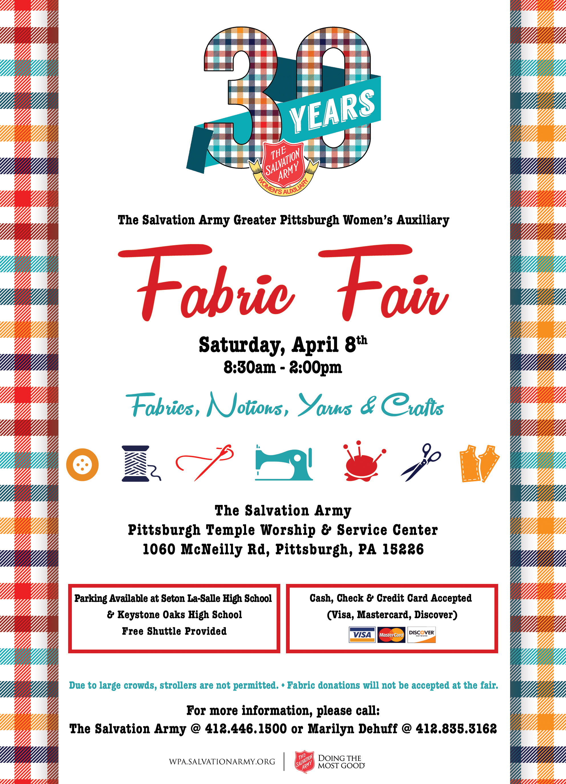 Salvation Army Fabric Fair